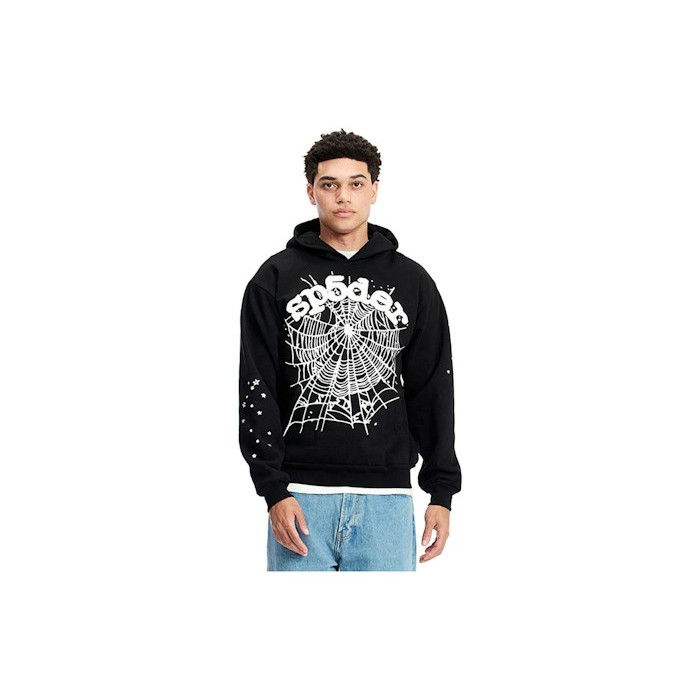 Худи Sp5der OG Web Hoodie Black Худи Sp5der OG Web Hoodie Black