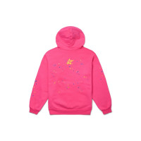 Sp5der PNK V2 Hoodie Pink