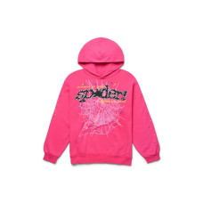 Sp5der PNK V2 Hoodie Pink