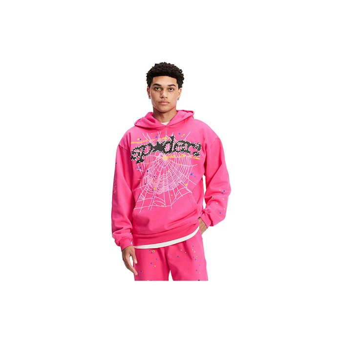 Худи Sp5der P*NK V2 Hoodie Pink Худи Sp5der P*NK V2 Hoodie Pink