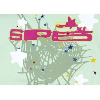 Sp5der SP5 Mint Hoodie Mint