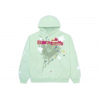 Sp5der SP5 Mint Hoodie Mint