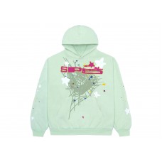 Sp5der SP5 Mint Hoodie Mint
