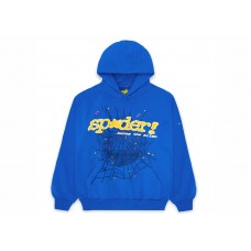 Sp5der TC Hoodie Blue