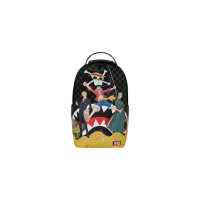 Sprayground One Piece Straw Treasure Hunt Backpack Multicolor