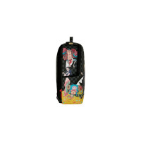 Sprayground One Piece Straw Treasure Hunt Backpack Multicolor