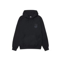 Stussy 8 Ball Pigment Dyed Hoodie Black