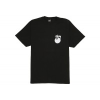 Stussy 8 Ball Pigment Dyed Tee Black