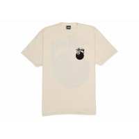 Stussy 8 Ball Pigment Dyed Tee Natural