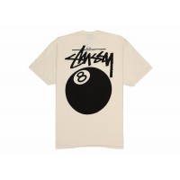 Stussy 8 Ball Pigment Dyed Tee Natural