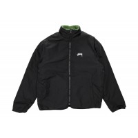 Stussy 8 Ball Sherpa Reversible Jacket Green