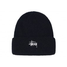Stussy Basic Cuff Beanie Black