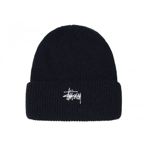 Stussy Basic Cuff Beanie Black
