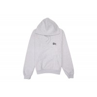 Stussy Basic Hoodie Ash Heather