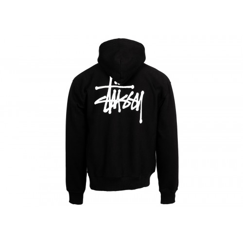 Оригинальный шмот Stussy Basic Hoodie Black - 70см