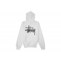 Stussy Basic Hoodie White/Black