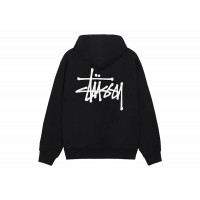 Stussy Basic Stussy Zip Hoodie Black