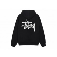 Stussy Basic Stussy Zip Hoodie Black