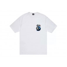 Stussy Born X Raised 8 Ball Tee White