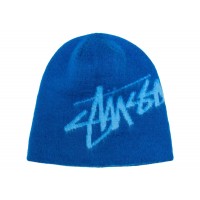 Stussy Brushed Out Stock Skullcap Blue