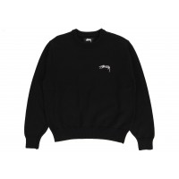 Stussy Care Label Sweater Black