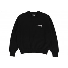 Stussy Care Label Sweater Black