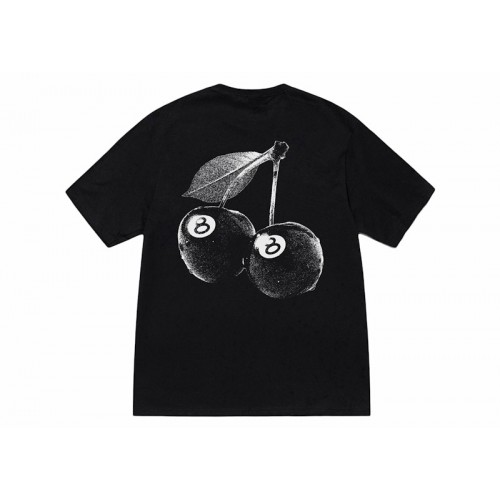 Stussy Cherries Tee Black