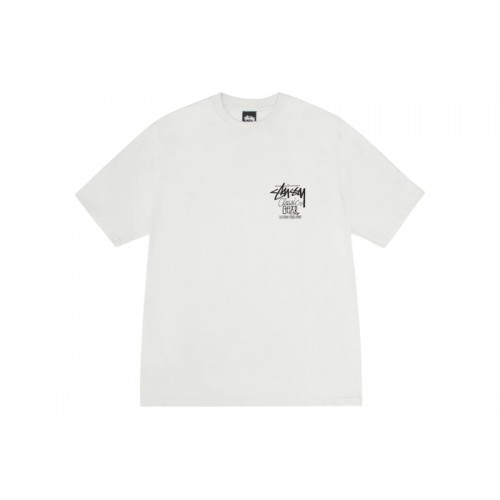 Stussy Classic Gear Pigment Dyed Tee Natural