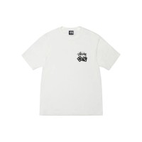 Stussy Dice Pigment Dyed Tee Natural