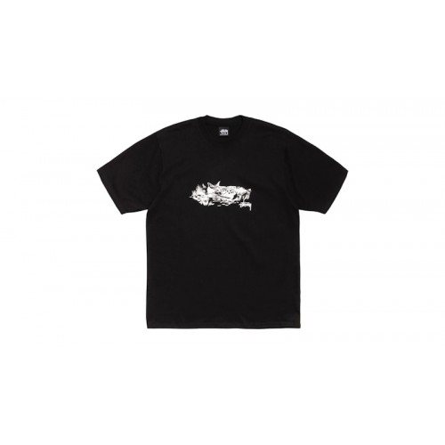 Stussy Fawn Tee Black