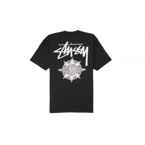 Оригинальный шмот Stussy Gang Starr Take It Personal Tee Black - 70см