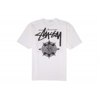 Stussy Gang Starr Take It Personal Tee White