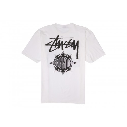 Оригинальный шмот Stussy Gang Starr Take It Personal Tee White - 70см