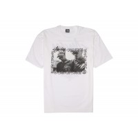Stussy Gang Starr Take It Personal Tee White