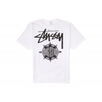Stussy Gang Starr Tee Multicolor/White
