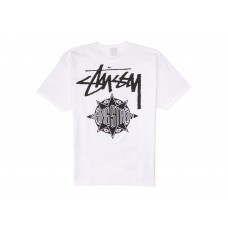 Stussy Gang Starr Tee Multicolor/White