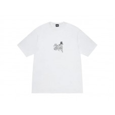 Stussy In Bloom Tee White