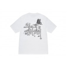 Stussy In Bloom Tee White