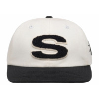 Stussy Low Pro Chenille S Snapback Natural