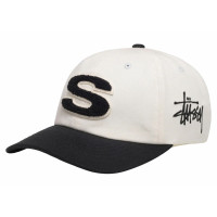 Stussy Low Pro Chenille S Snapback Natural