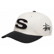 Stussy Low Pro Chenille S Snapback Natural