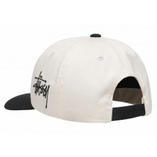 Stussy Low Pro Chenille S Snapback Natural