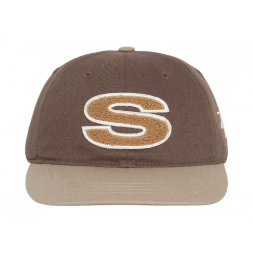 Stussy Low Pro Chenille S Strapback Hat Brown Stussy Low Pro Chenille S Strapback Hat Brown