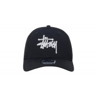 Stussy New Era 9Twenty Basic Strapback Black