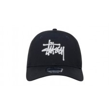 Stussy New Era 9Twenty Basic Strapback Black