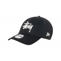 Stussy New Era 9Twenty Basic Strapback Black