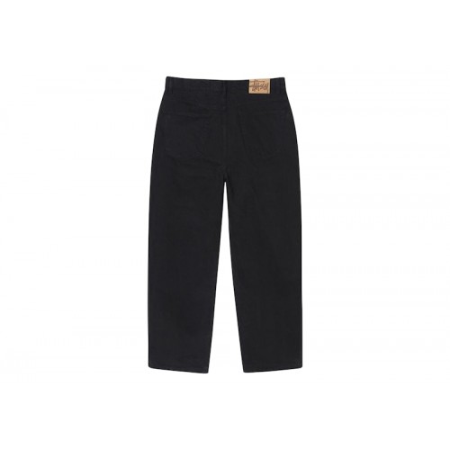 Stussy Overdyed Big Ol Jean Black