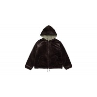 Stussy Reversible Hooded Jacket Brown