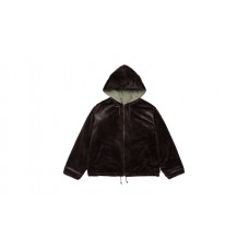 Stussy Reversible Hooded Jacket Brown