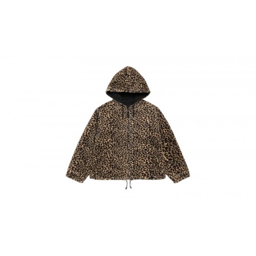 Stussy Reversible Hooded Jacket Leopard